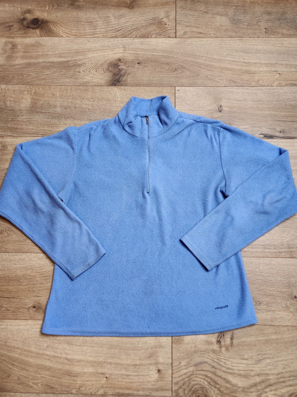Patagonia Capilene Half Zip Fleece Blue Women's Vintage Medium